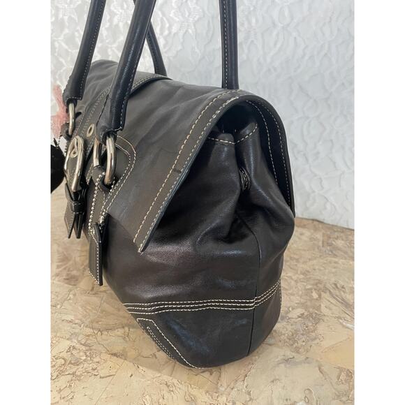 Coach Soho Black Satchel Y2K Vintage - Picture 5 of 10